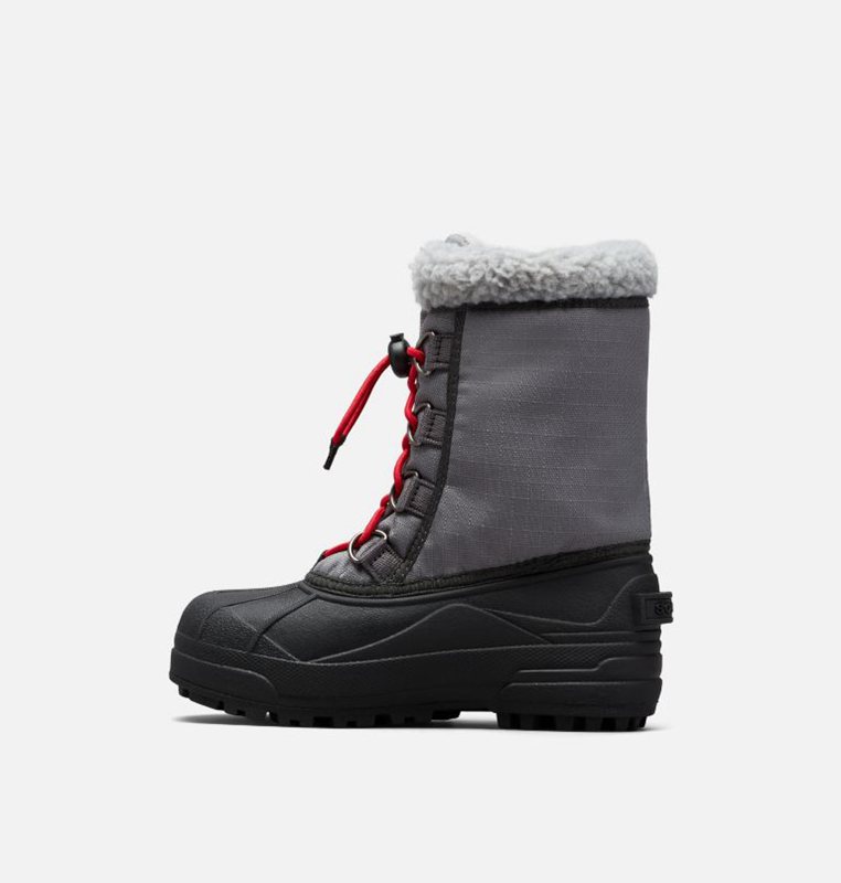 Sorel Barn Vinterkängor Grå/Svarta - Youth Cumberland™ - DSA-374650